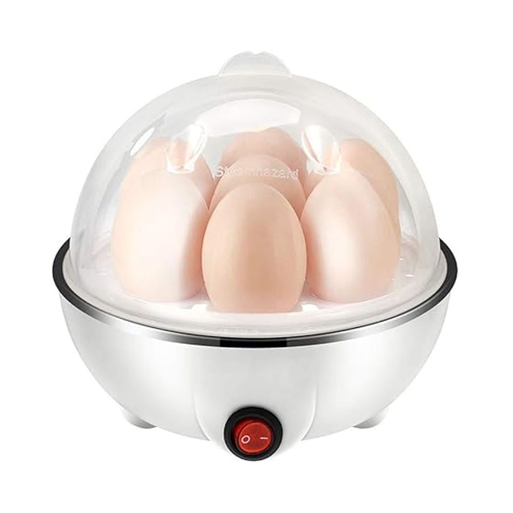 Olla Electrica Cocina Hervidor Huevos Rapido Suave Medio Duro Util