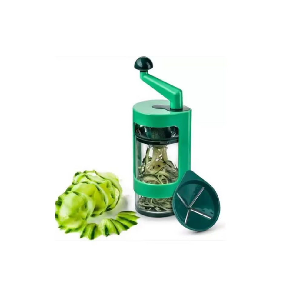 Rebanador Rallador Manual Giratorio Ajustable Picatodo para Cocina