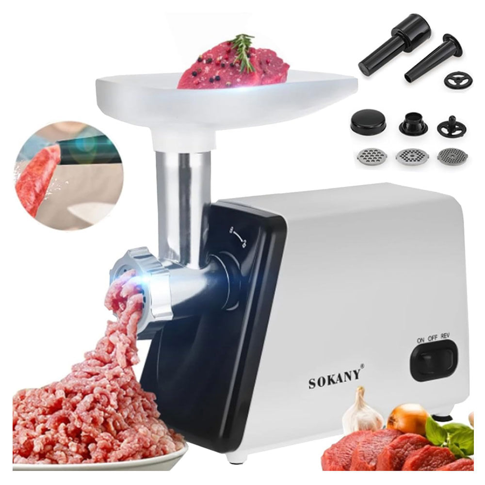 Molino Electrico Multifuncional Preparacion Alimentos Hogar Facil Utilizar