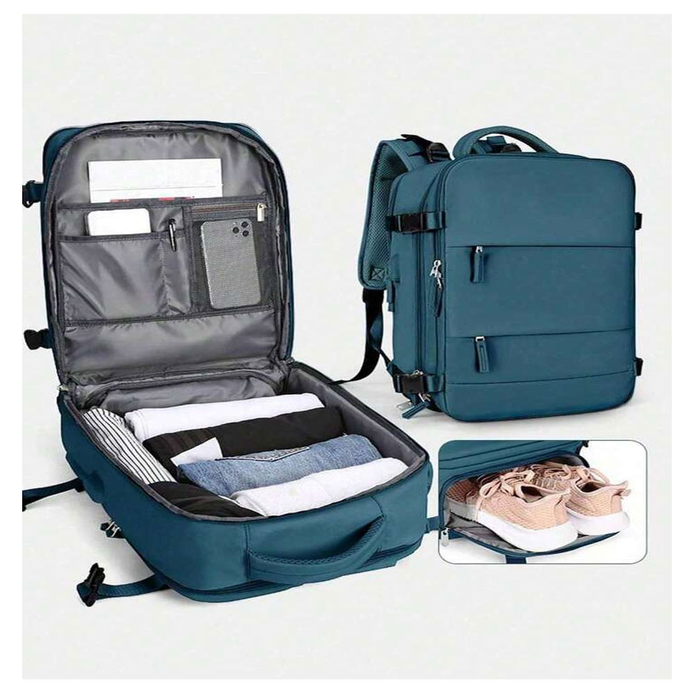 Mochila Viaje Grande Multifuncional  Espacio Comodidad Estilo