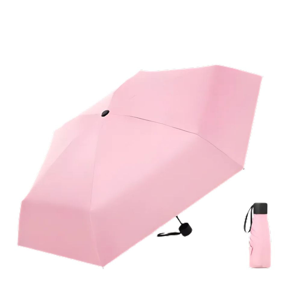 Sombrilla Plegable Portatil Mini Paragua Bolsillo Sol Lluvia