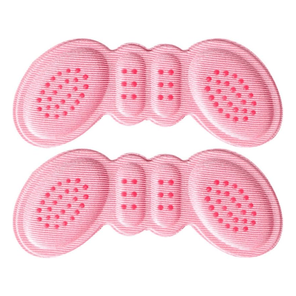 Par Plantillas Antideslizantes Rosa Zapatos Soporte Talon Metatarso