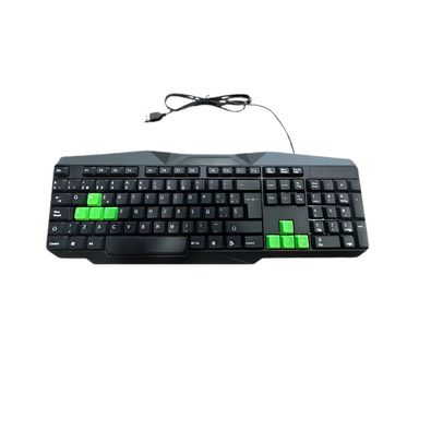 Teclado Gamer Mouse Usb Combo Economico Alto Rendimiento Juegos Pc Luz Rgb