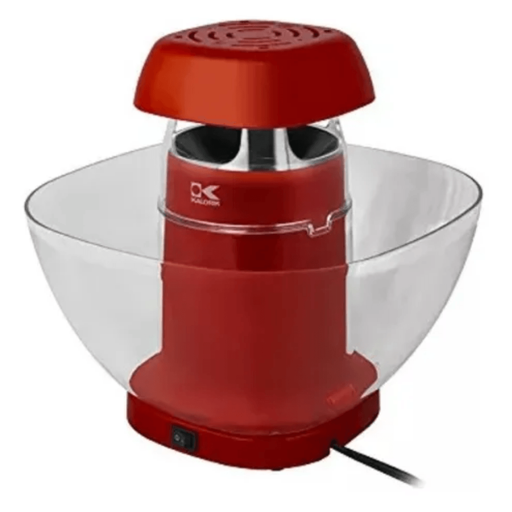Maquina Electrica Palomitas Maiz Crispetas Aire Caliente Pequeña Rojo