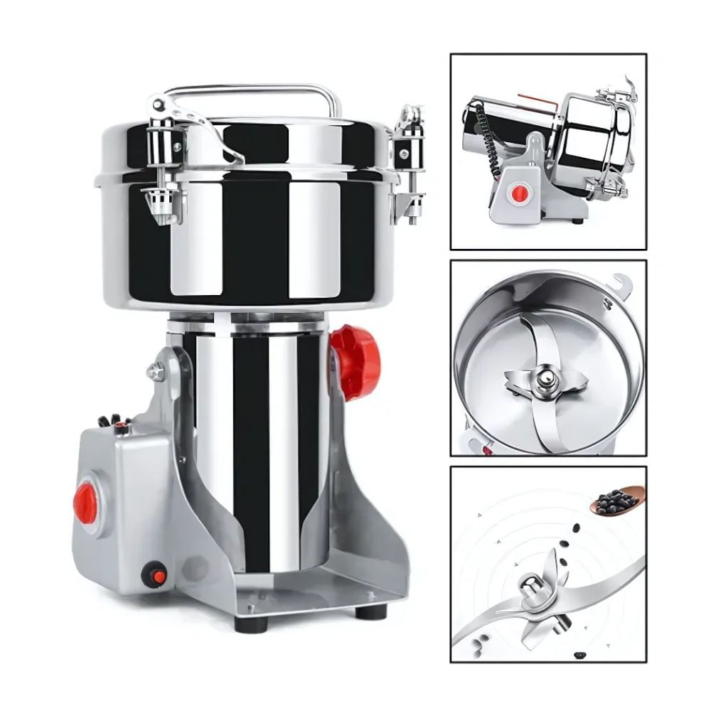 Molino Pulverizador Electrico Granos Hierbas Especias 800Gr Eficiente