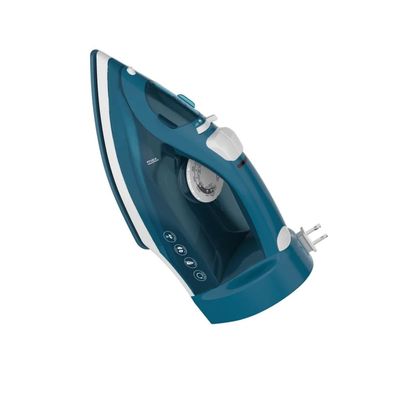Plancha Vapor Ropa Cable Retractil Suela Ceramica Golpe Vertical