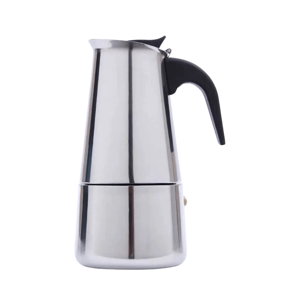 Cafetera Jarra Brillante Estilo Italiano Duradera 6 Tazas