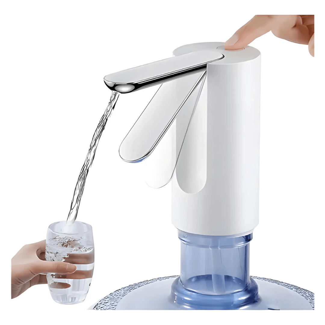 Dispensador Agua Potable Electrico Bomba Agua Portatil Blanco