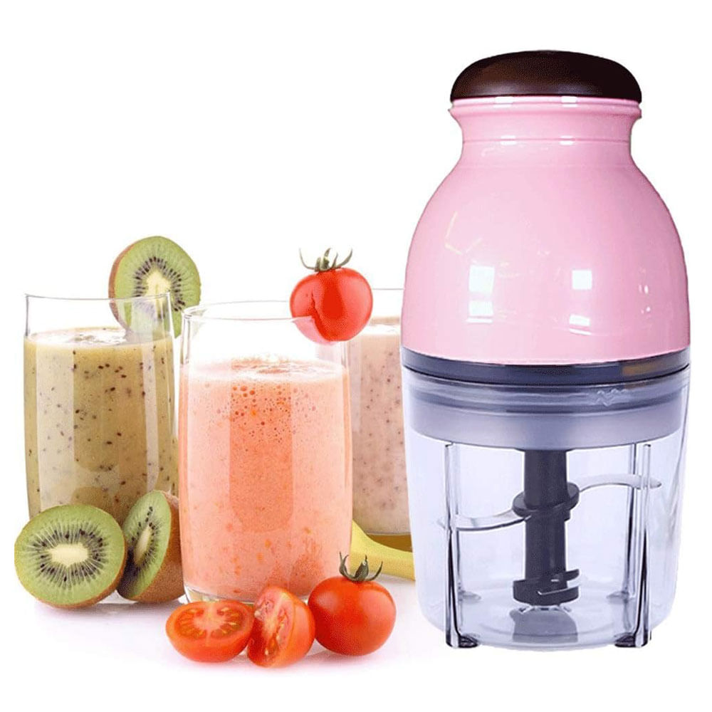 Mini Procesador Alimentos Picador Frutas Verduras Batidos Pure