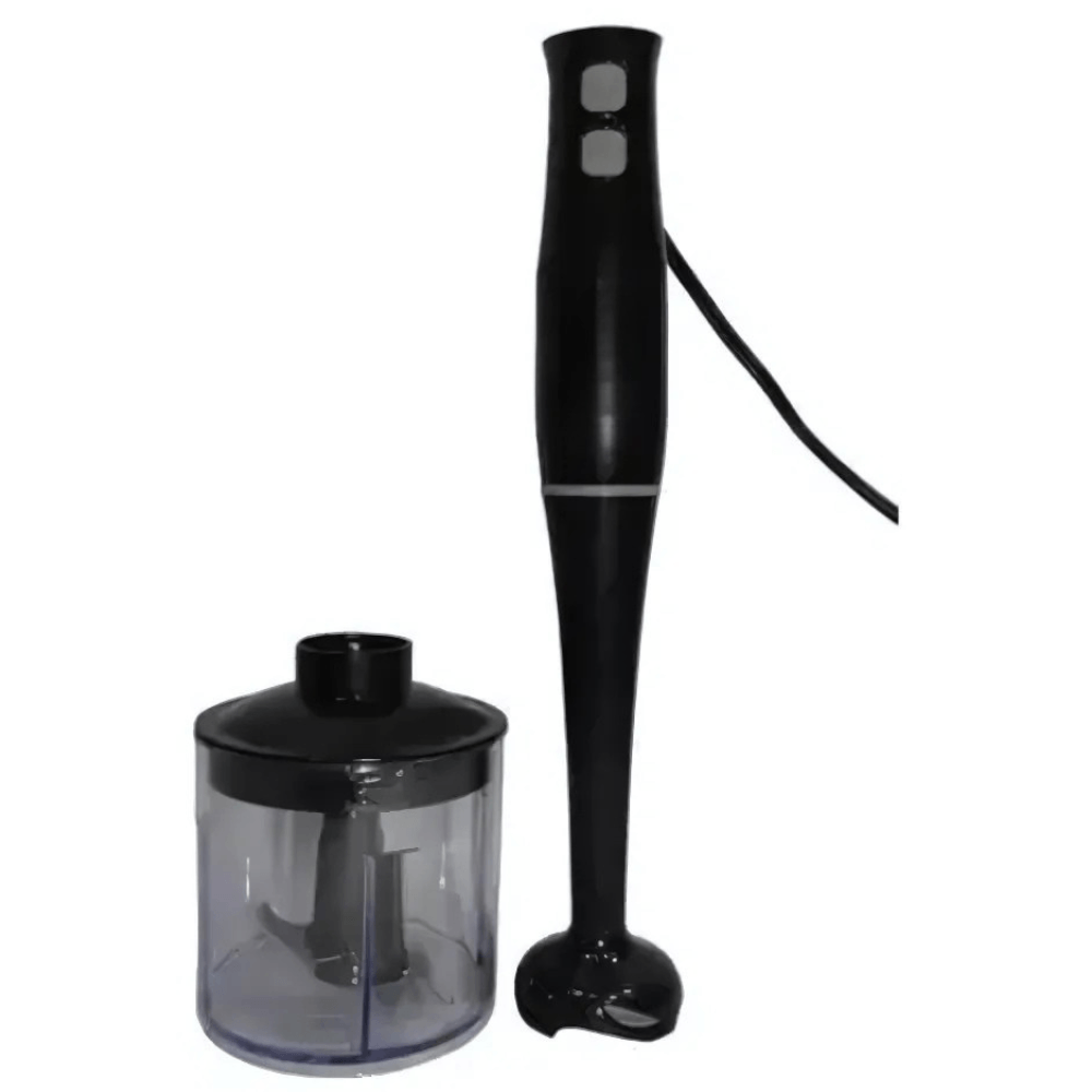 Licuadora Mano Multifuncional Picador Incluido Uso Domestico Practico Negro