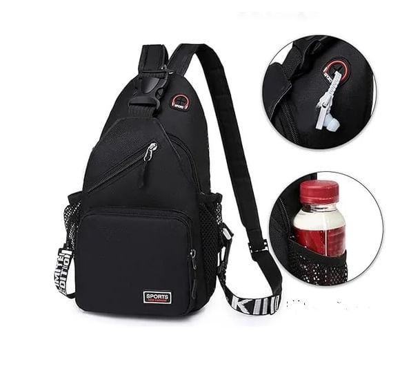 Bolso Pechera Cruzada Pequeña Antirrobo
