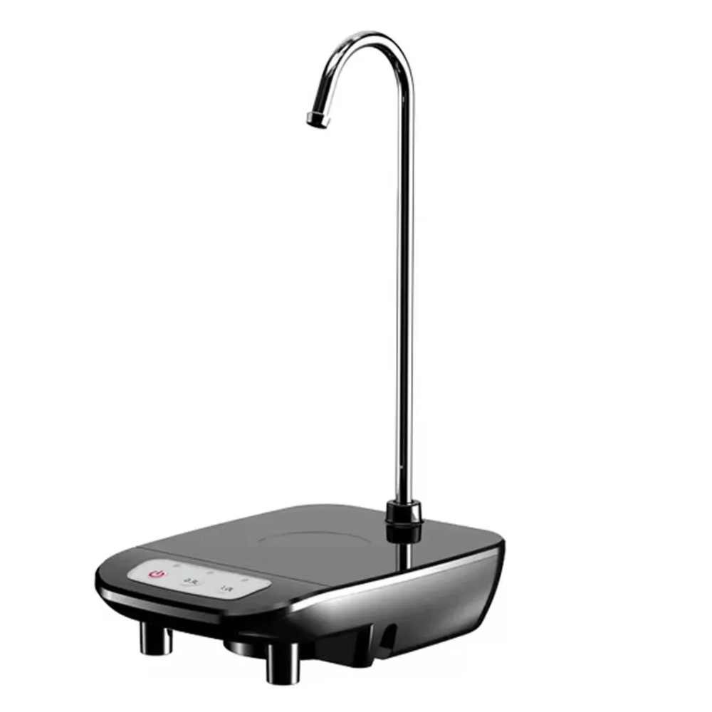 Dispensador Agua Mesa Filtro Automatico Recargable Botellon Recargable Negro