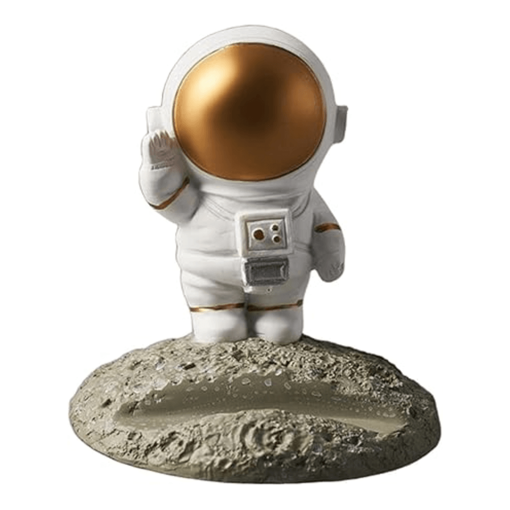 Soporte Celular Figura Astronauta Decorativo 21cm Escritorio