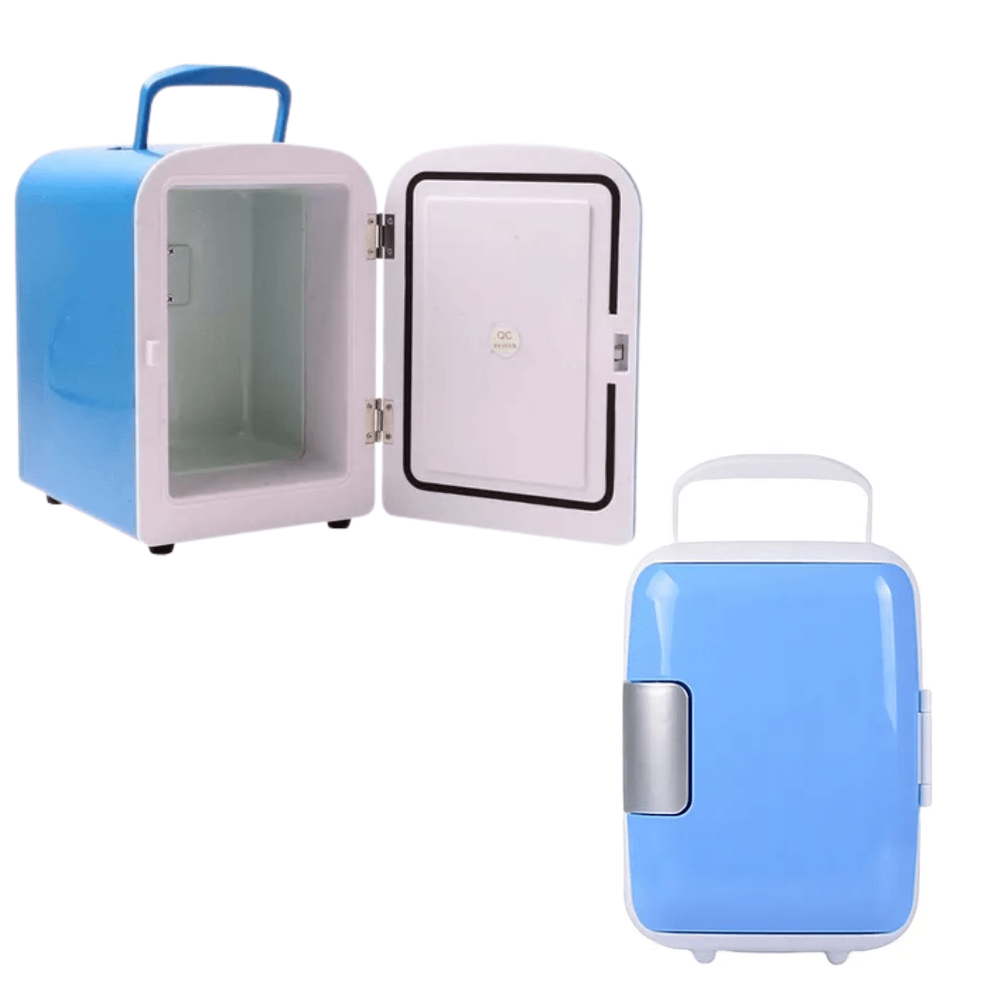 Mini Refrigerador Portatil Multifuncional Termoelectrico Compacto Azul