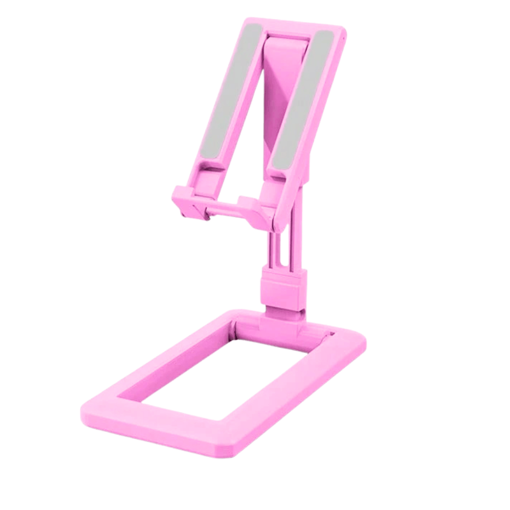Soporte Escritorio Celular Ajustable Estable Portatil Practico Uso Diario Comodo