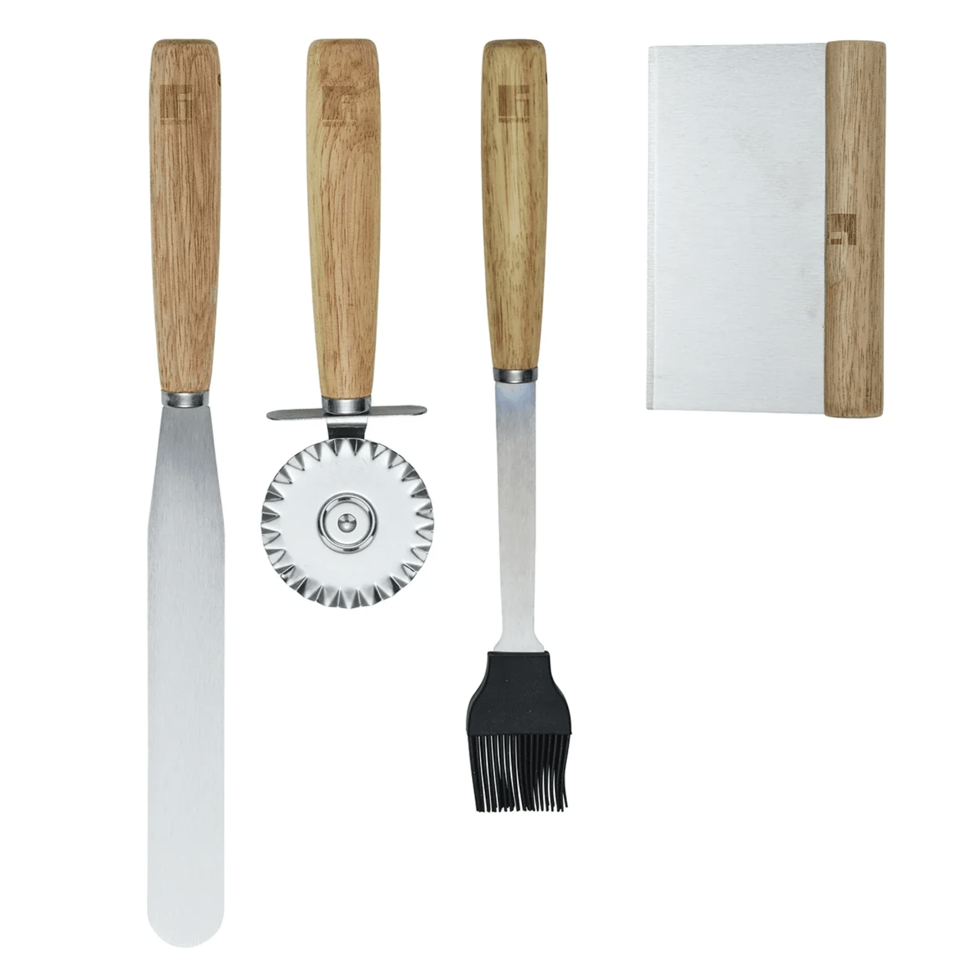 Juego de 4 Utensilios para Pizzas - Pizza & Pasta Lovers - Bergne