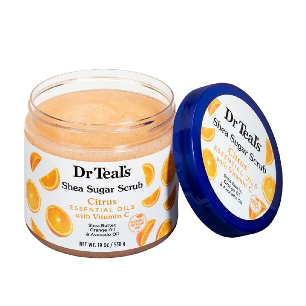 Azúcar Exfoliante Dr.Teals Citrus X 538g