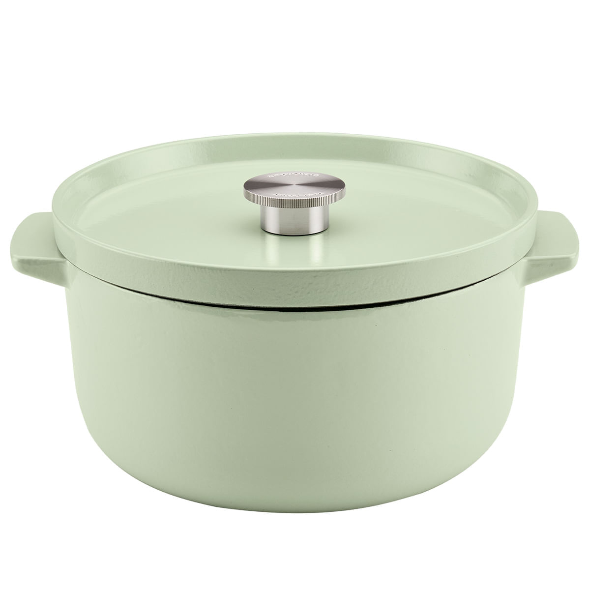 Olla  21cm, 5.7L tipo Horno Holandes con tapa en Hierro Fundido, esmaltado. KitchenAid.