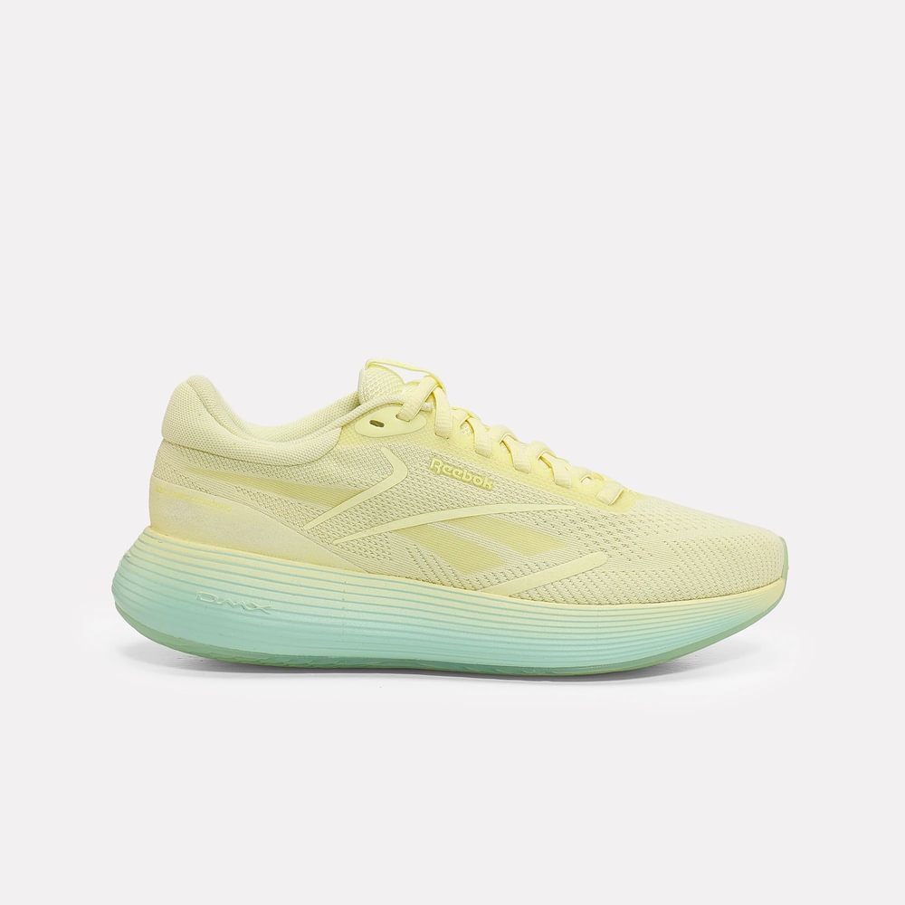 Reebok Dmx Comfort + 2.0 Tenis amarillo de mujer para correr