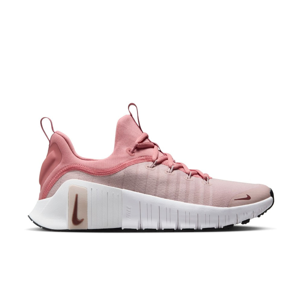 Nike Free Metcon 6 Tenis rojo de mujer para entrenamiento