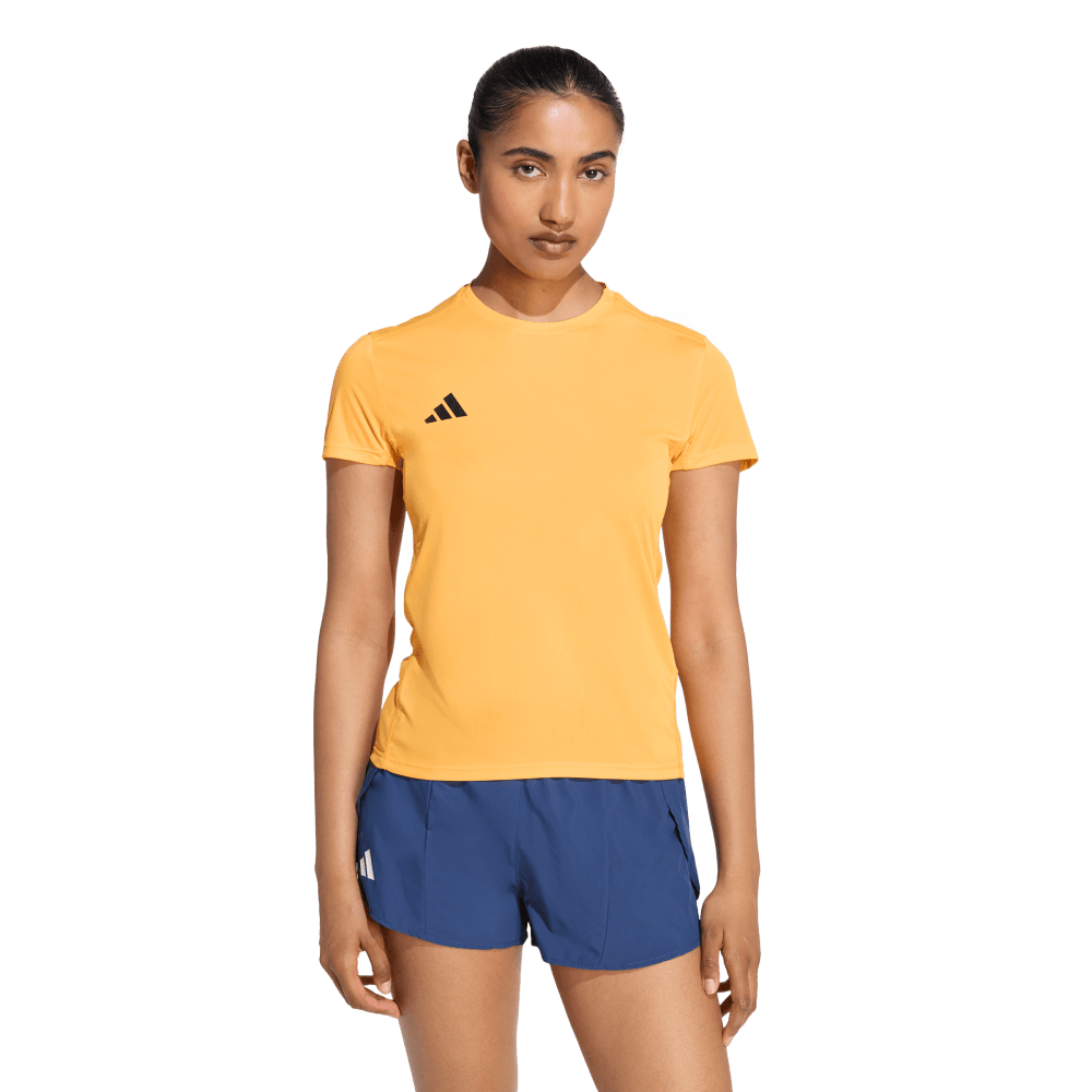 Adidas Camiseta De Running Adizero Essentials naranja de mujer para correr