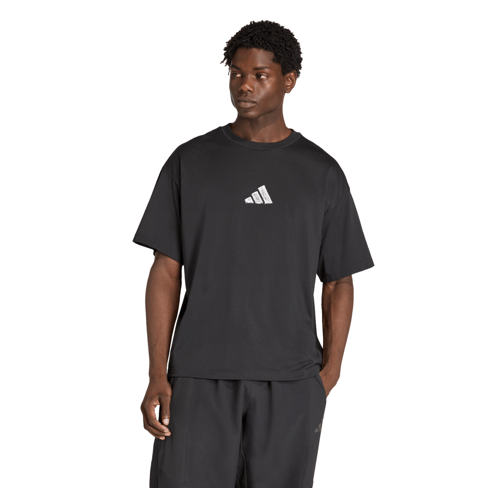 Adidas Camiseta Estampada Climacool Power Train negro de hombre para entrenamiento