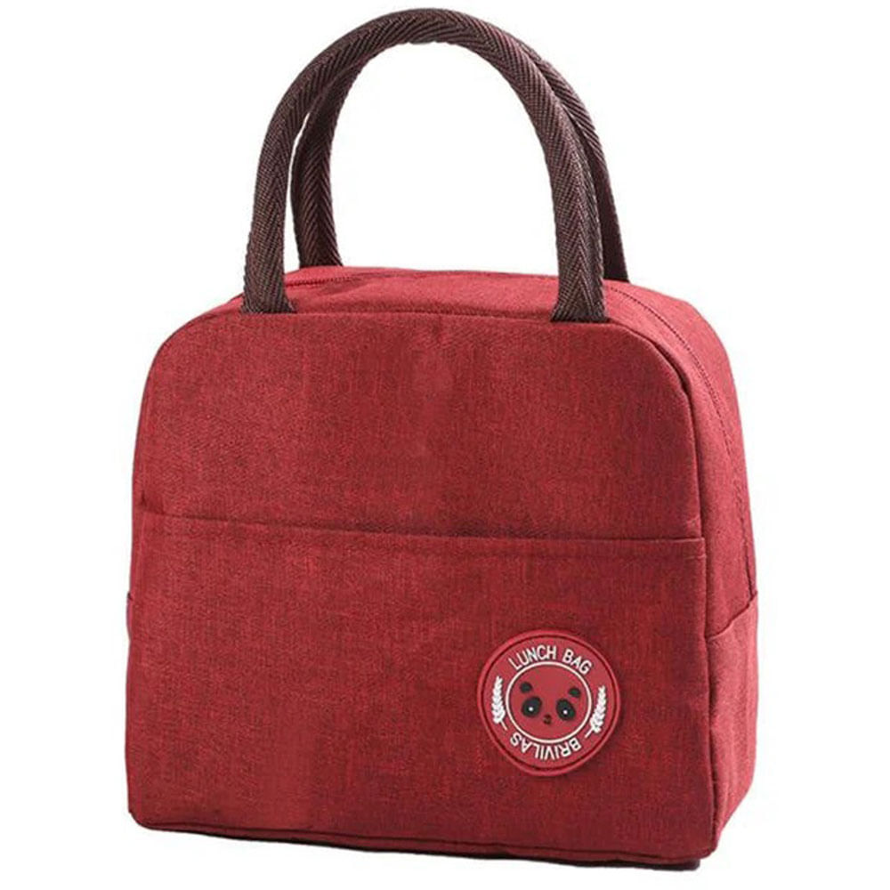 Lonchera Bolsa Termica Imprermeable Cremallera  Portatil Lavable Rj