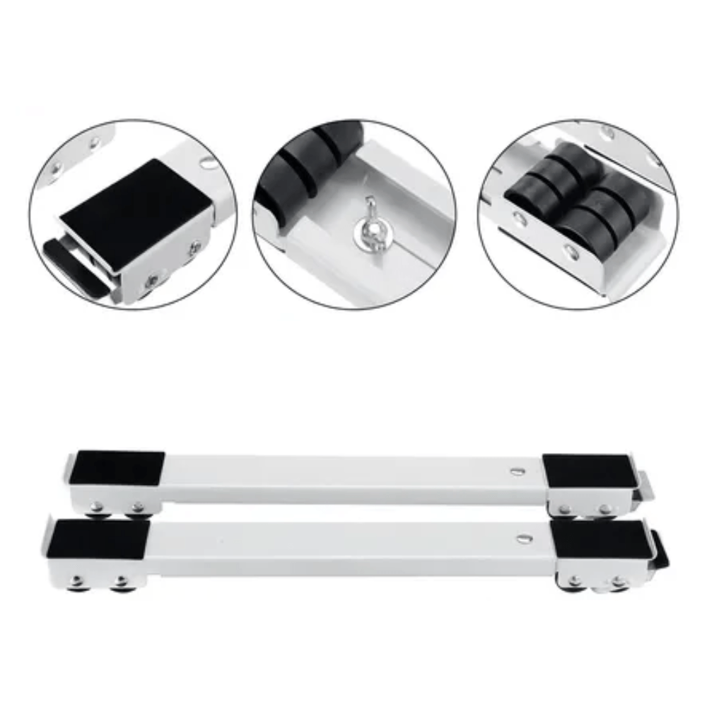 Base Muebles Soporte Ajustable Ruedas Ajustables Nevera Lavadora Estufa