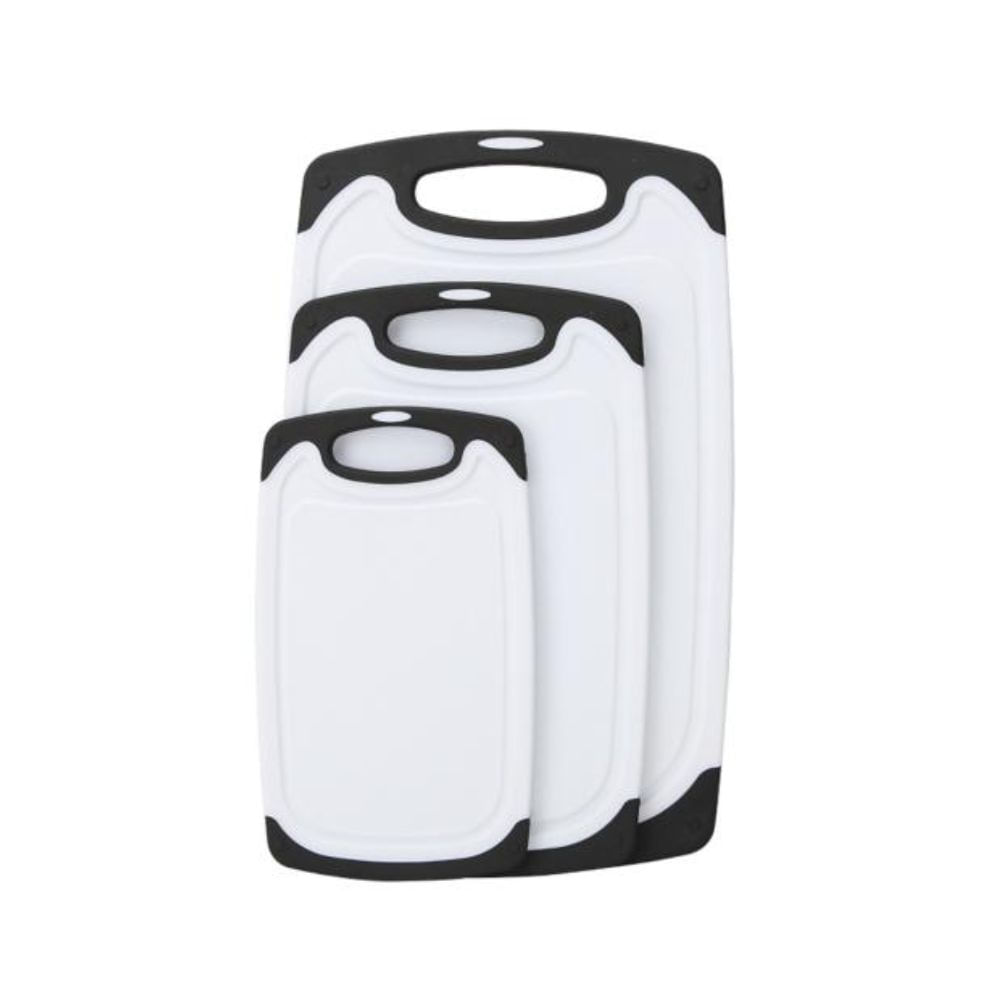 Set Juegos Tablas Cortar Cocina Antideslizante Multiusos Plastico x3