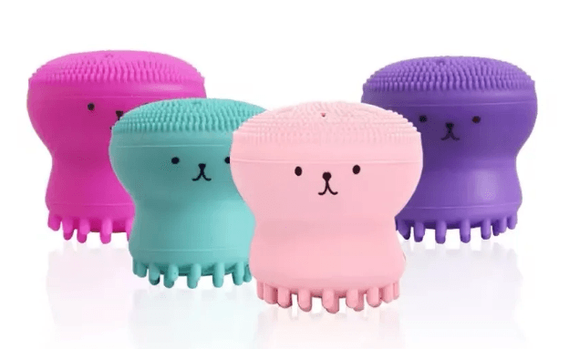 Pulpo - Cepillo limpieza Facial Silicona