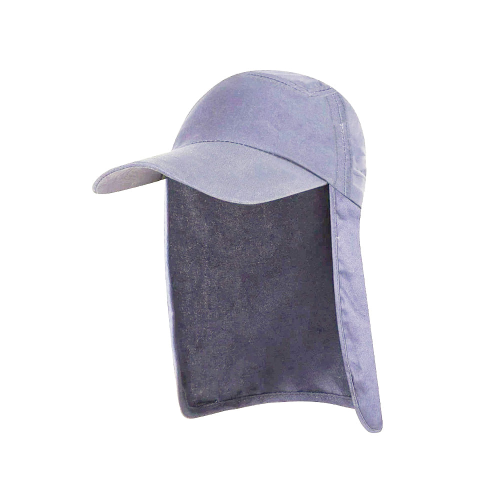 Gorra Cachucha Safari Camping Protector Cuello Capa Viaje Chavo