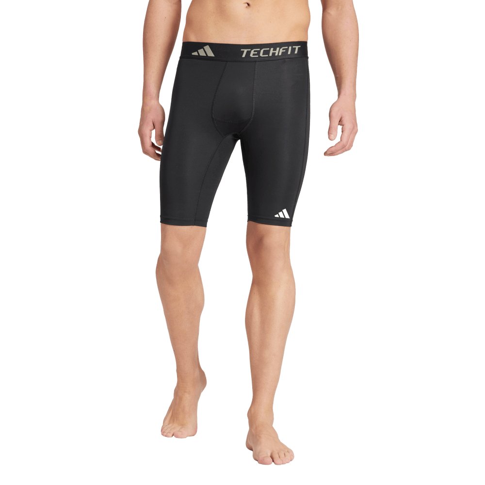 Adidas Licra Cortas Techfit Compression negro de hombre para entrenamiento