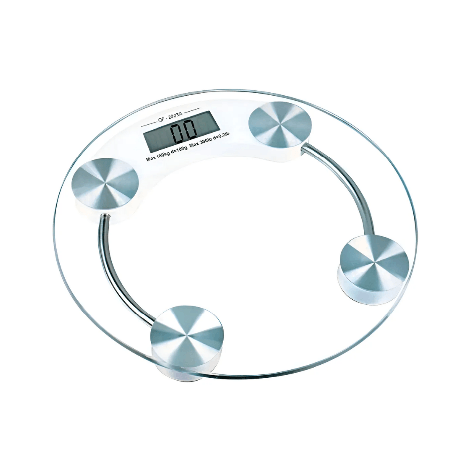 Pesa Personal Vidrio Templado Digital Balanza Resistente Bascula