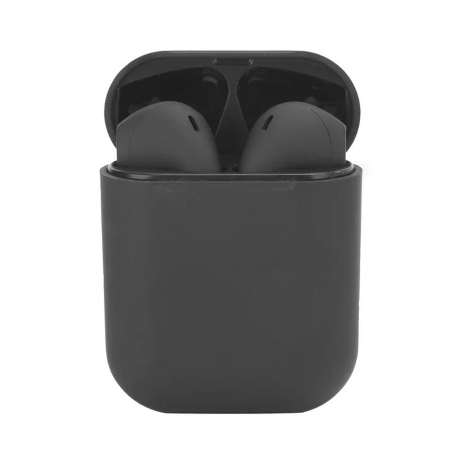 Audifonos Inalambricos Bluetooth Tws Tactiles Estuche Carga Portatil Negro