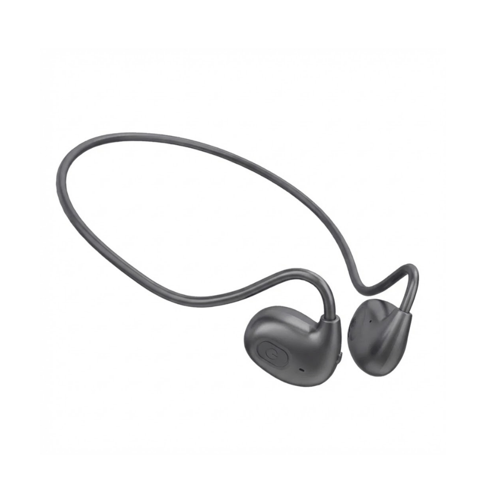 Audifonos Deportivos Banda Cuello Inalambricos Conduccion Aerea Oido Abierto Gris