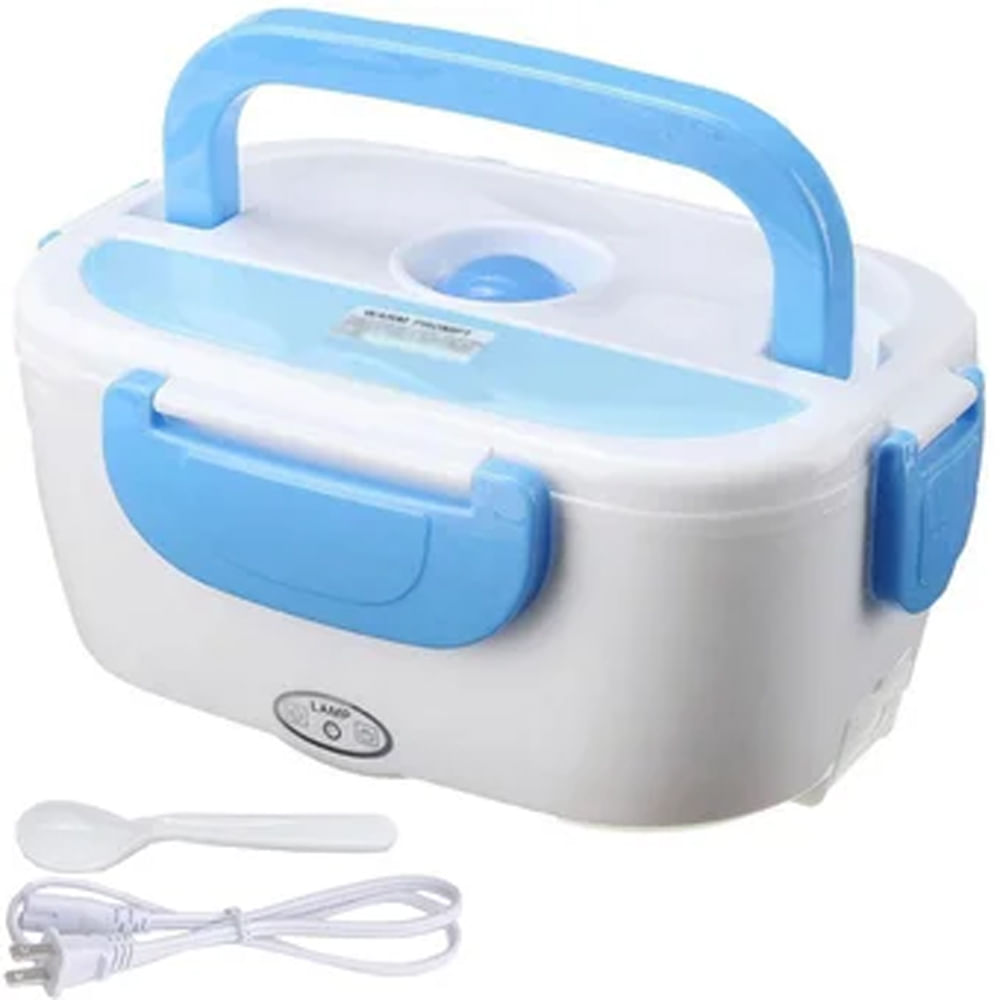 Lonchera electrica Porta Comidas Termica Portatil Azul