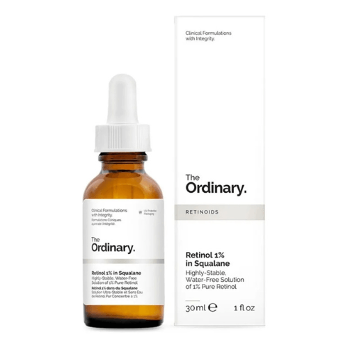 Sérum The Ordinary Retinol 1% en Escualano Antiedad Noche 30ml
