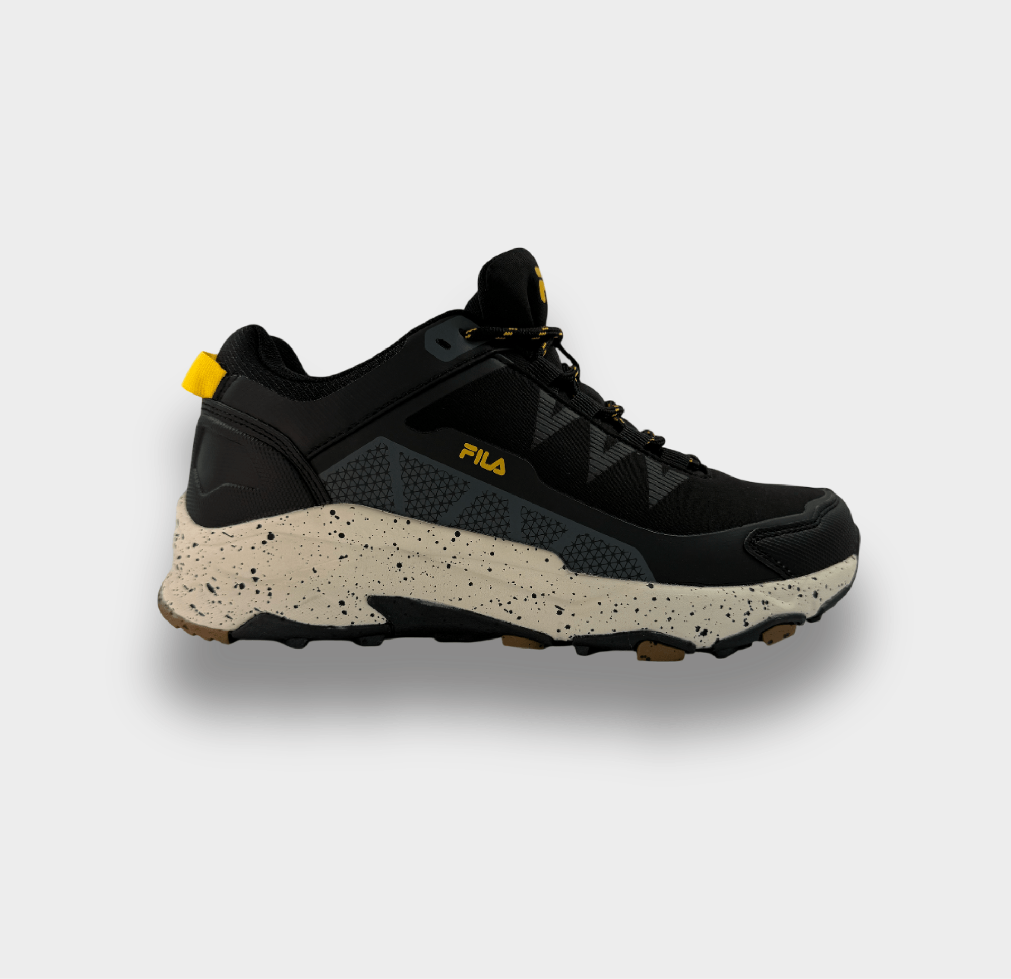Tenis Fila Hombre Aaron 12SW23-04103 Negro Casual