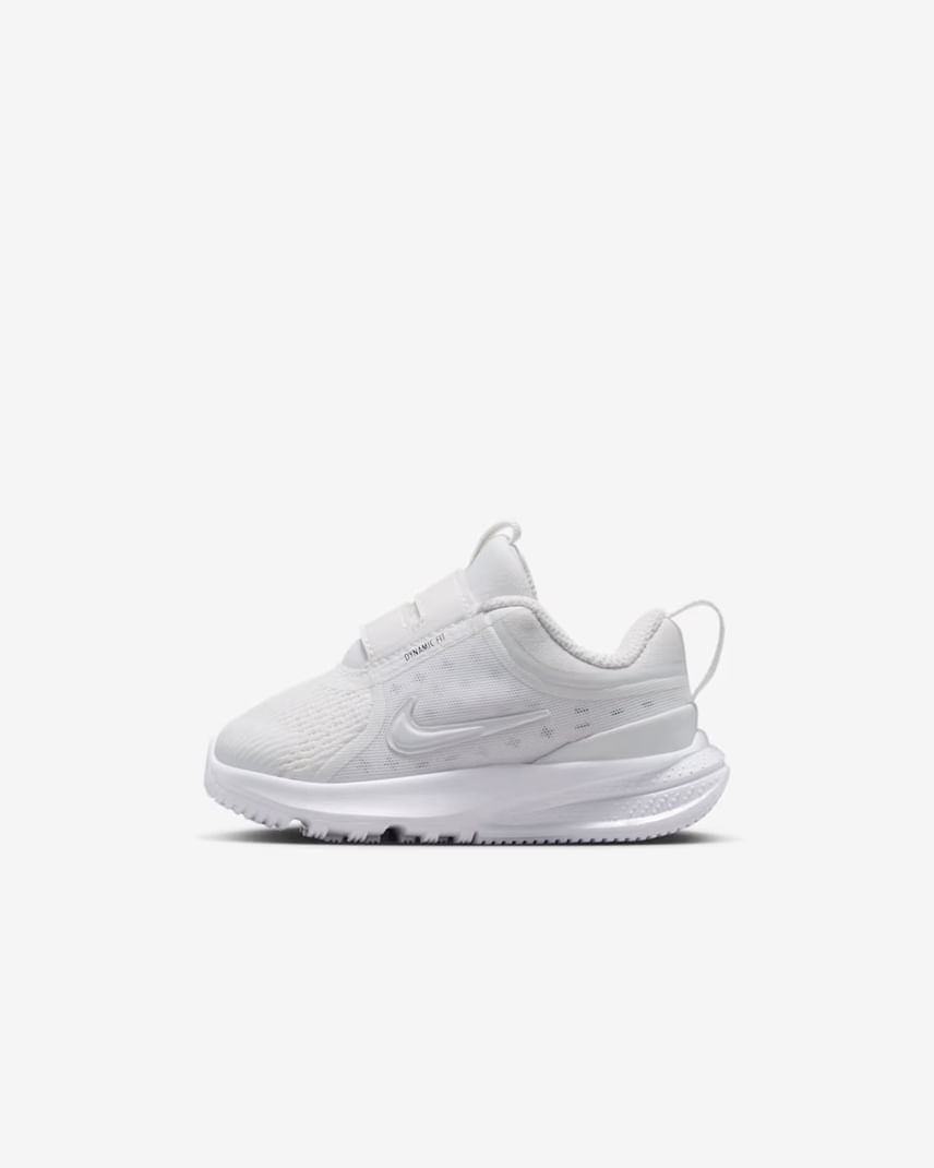 Tenis Nike Niño Bebe Star Runner 5 TD HF7006-101 Blanco Uso Diario