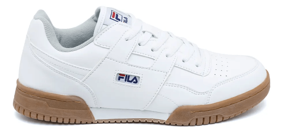 Tenis Fila Hombre Lifetime 200100WYL Blanco Amarillo Casual