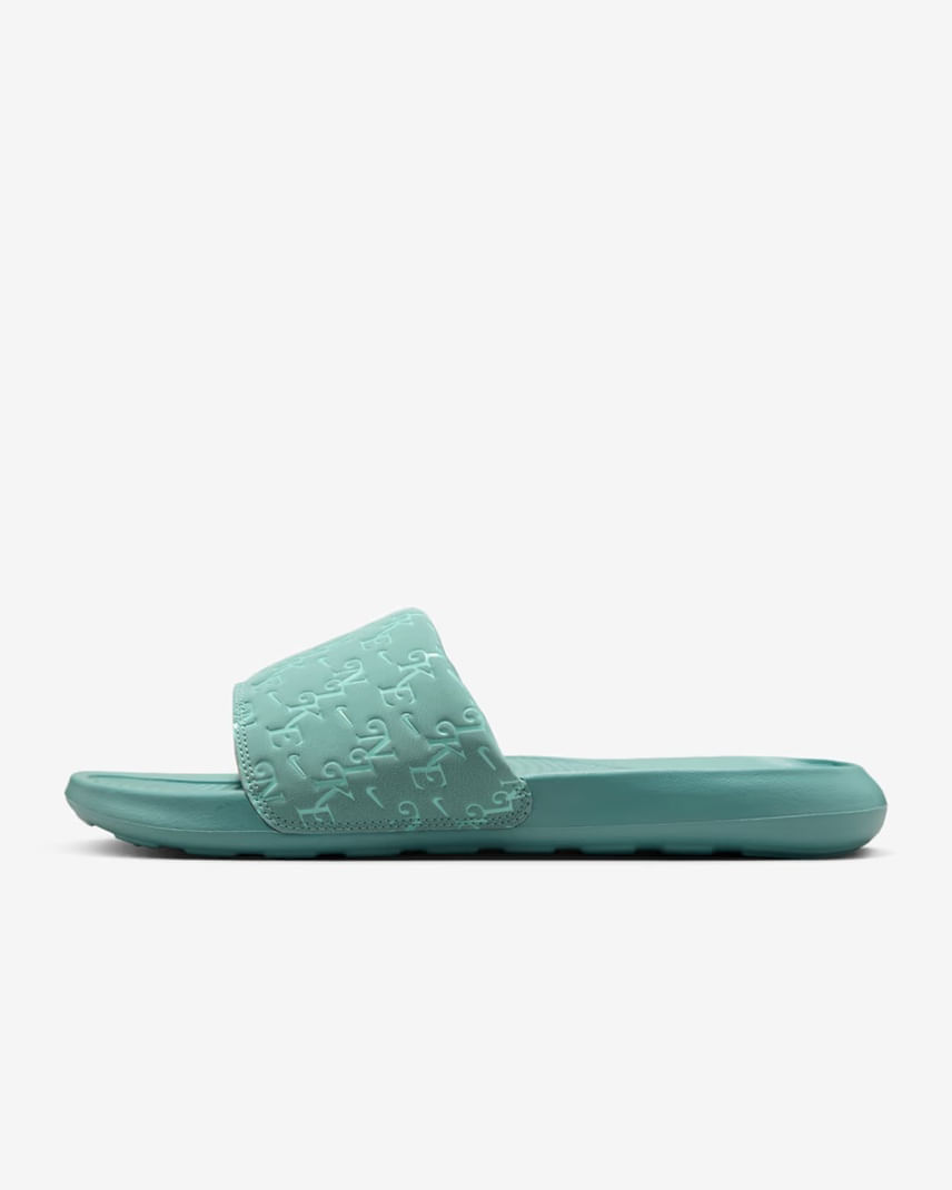 Sandalias Nike Mujer Victori One Slide Print HQ7022-002 Verde
