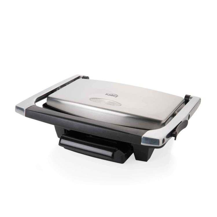 Asador Panini Kalley K-SG100 1000W Acero Inoxidable