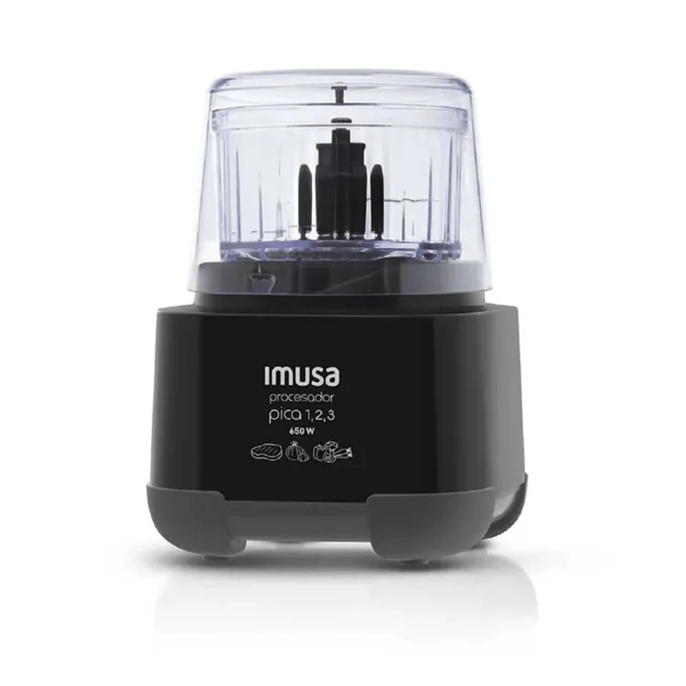 Procesador IMUSA Picatodo 123 Negro 650 Watts