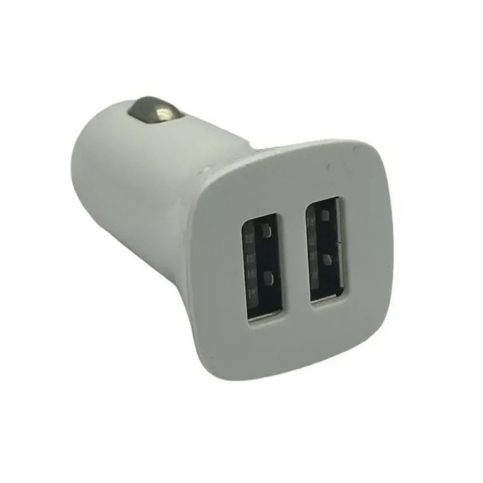 Cargador Usb Doble Puerto Corriente 3.4 Carga Dispositivos Moviles Uso Automovil Viaje