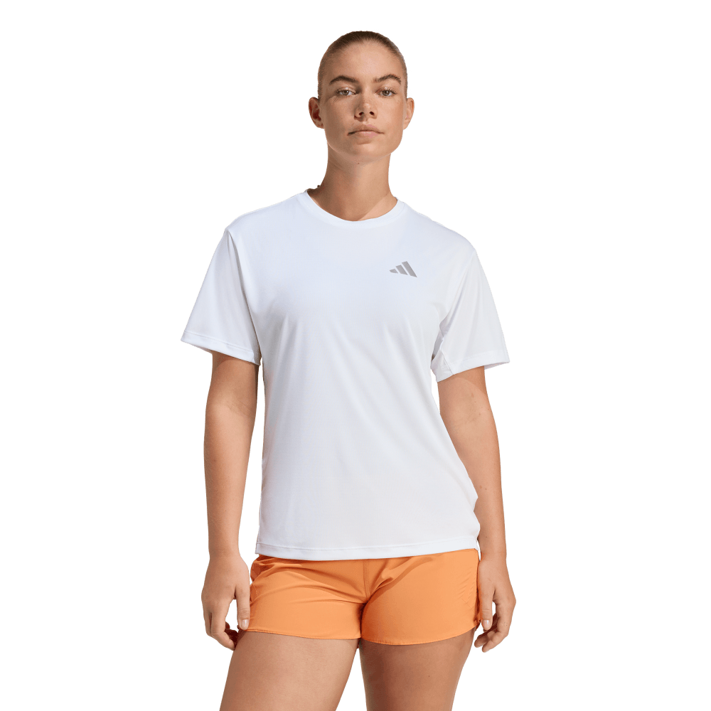 Adidas Camiseta Adi365 Running Essentials manga corta blanco de mujer para correr