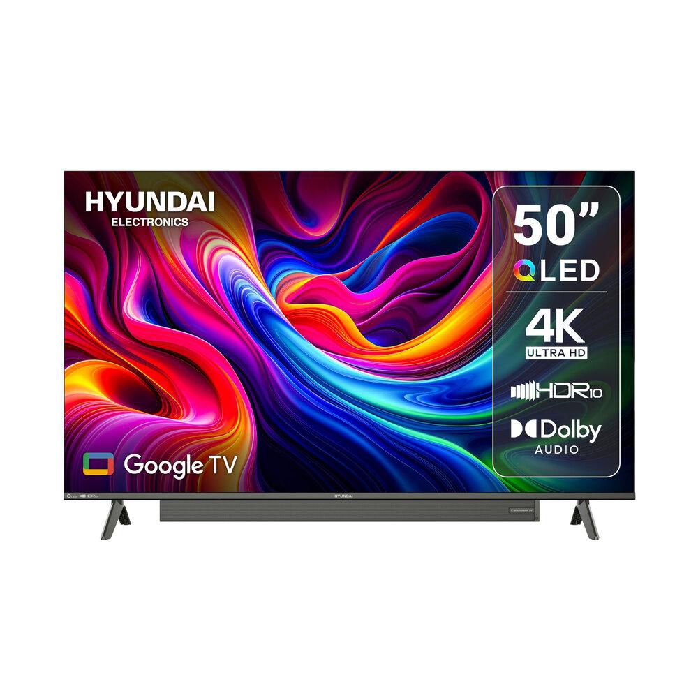 Televisor HYUNDAI 50 pulgadas QLED Uhd4K Smart TV HYLED5030QG