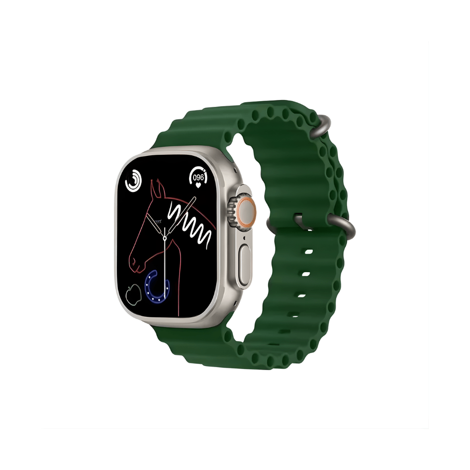 Reloj Inteligente Pantalla Tactil Funciones Deportivas Monitoreo Salud 2 Correas Intercambiables Ver