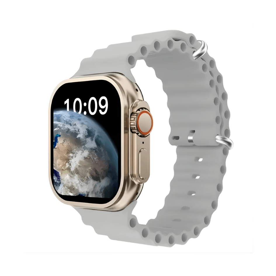 Reloj Inteligente Pantalla Tactil Funciones Deportivas Monitoreo Salud 2 Correas Intercambiables Bla