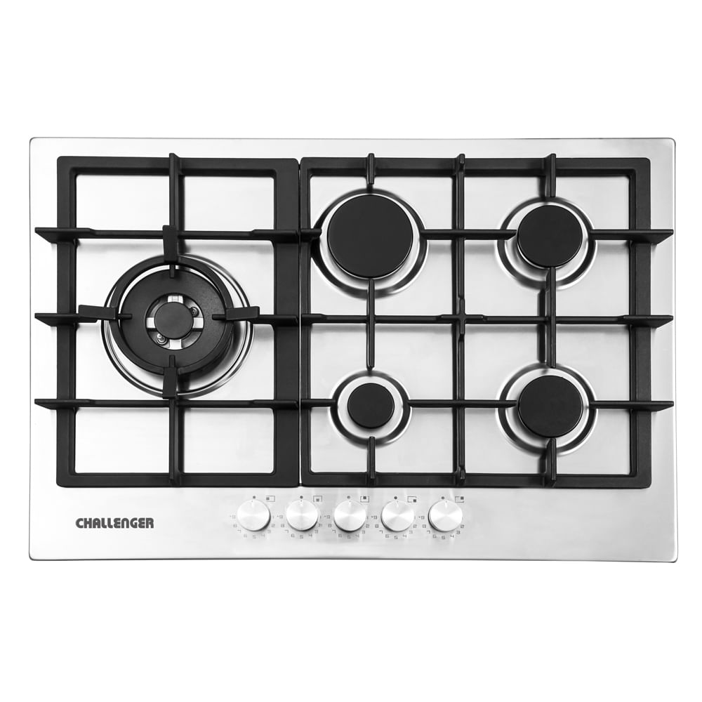 Estufa de Empotrar en Acero Inox 5 puestos SV 6875 EI