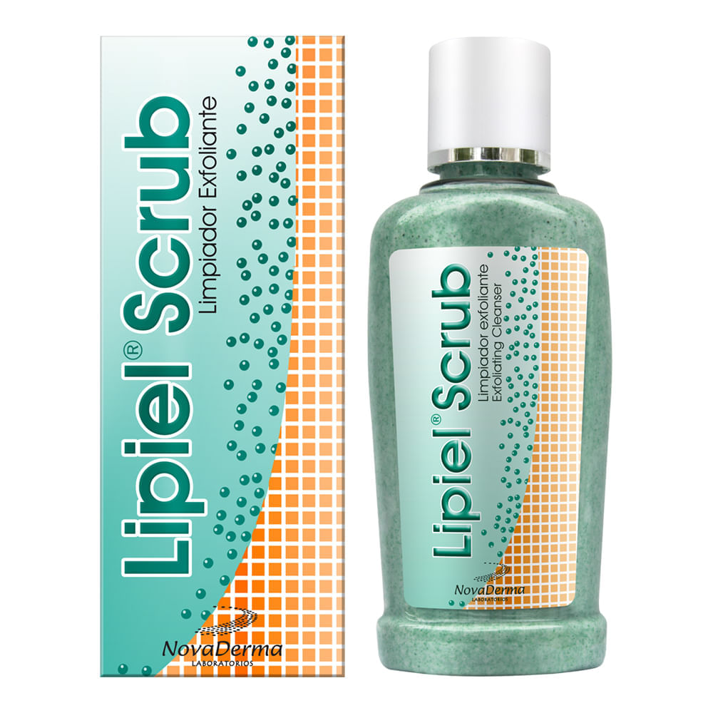 Lipiel Scrub Limpiador Exfoliante - Novaderma